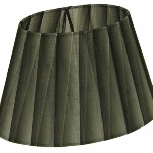 Oriva -varjostin ovaali (22 cm) vaaleanmusta