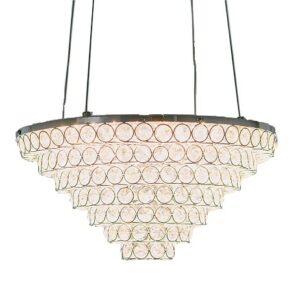 Virvatuli Lidia Led-riippuvalaisin (K9-kristalli)