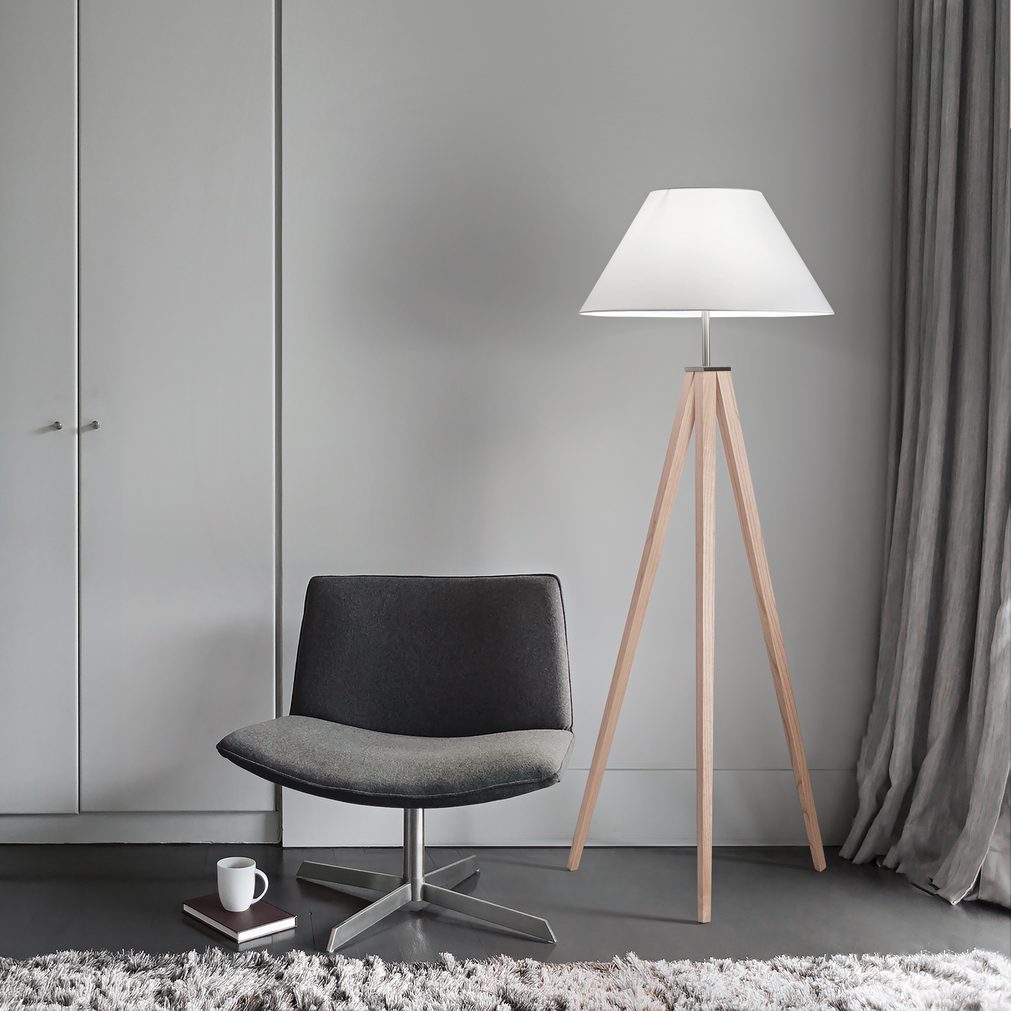 Ideal Lux Tridente -lattiavalaisin