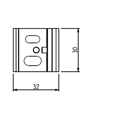 Global Track kattokiinnike SKB-12 musta - Image 2