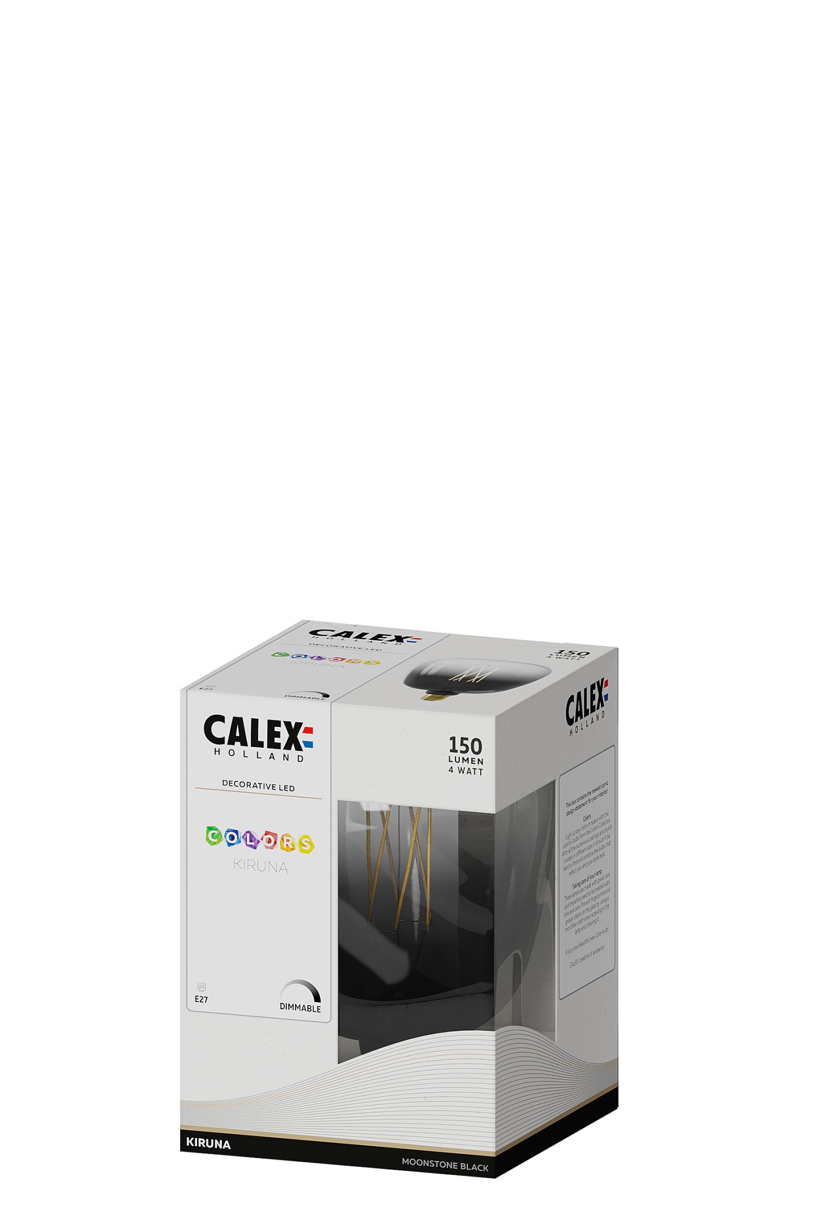 Calex Kiruna E27 LED DIM kuukivi - Image 2