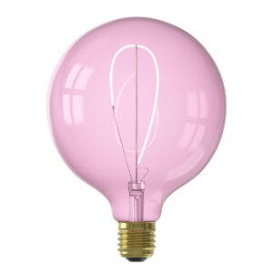 Calex Nora E27 LED DIM G125 ruusukvartsi