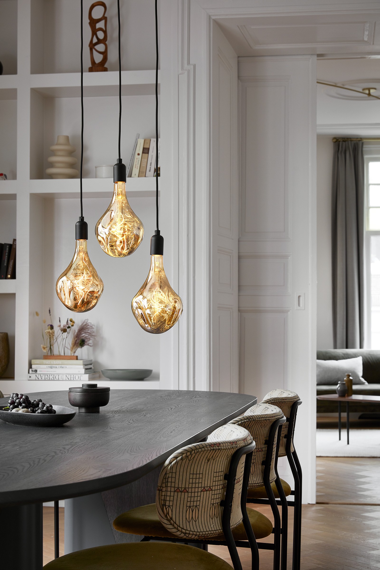 Calex Organic Evo E27 LED DIM champagne - Image 3