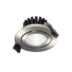 JL LED-alasvalo 10W teräs suunnattava (himmennettävä)