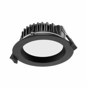 JL LED-alasvalo 13W musta (himmennettävä)
