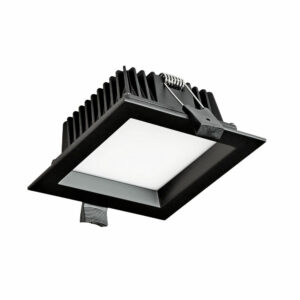 JL LED-alasvalo 13W musta (himmennettävä)