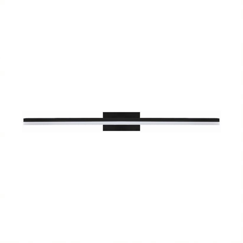 Mantra Morne peilinpäällysvalaisin musta 45 cm (IP44)