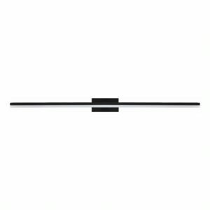 Mantra Morne peilinpäällysvalaisin musta 60 cm (IP44)