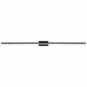 Mantra Morne peilinpäällysvalaisin musta 75 cm (IP44)