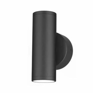 JL LED-seinävalaisin musta (IP65)