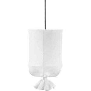 Round-riippuvalaisin terassille 30 cm valkoinen IP44