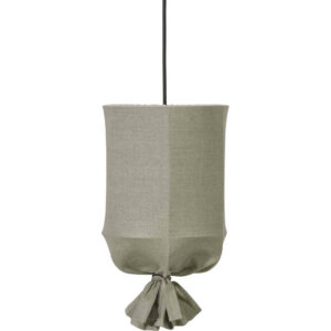 Round-riippuvalaisin terassille 40 cm natur IP44