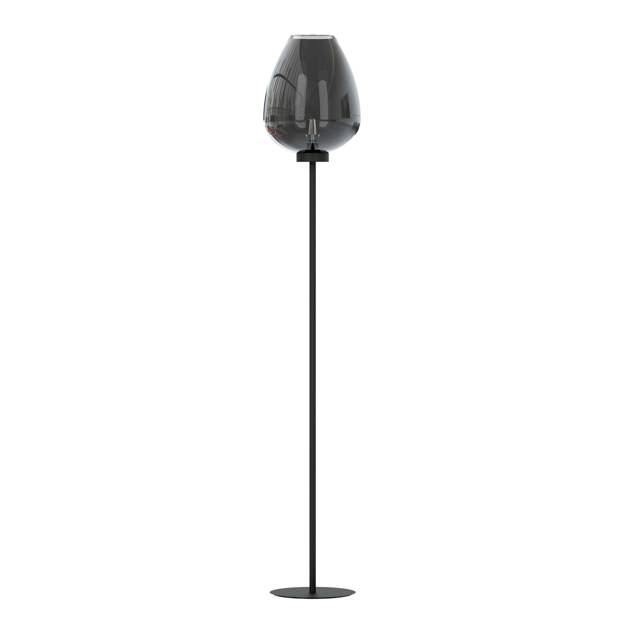 Valaisin-Grönlund Torch lattiavalaisin musta