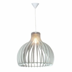 FocusLight Orsa riippuvalaisin 56 cm valkoinen