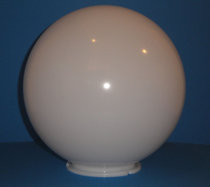 Pallokupu Ø250mm bajonetti 120mm opaali