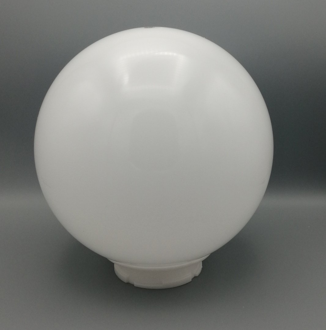 Pallokupu Ø250mm rk/bajonetti 100mm opaali