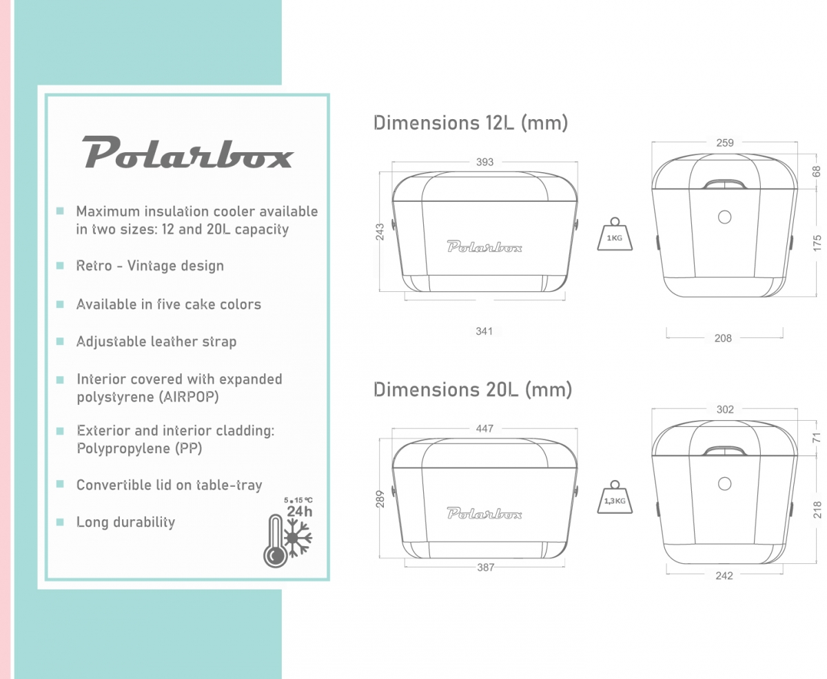 Polarbox Classic 12L nude - Image 5