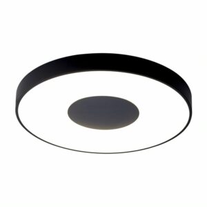 Mantra Coin LED-kattovalaisin CCT musta 50 cm