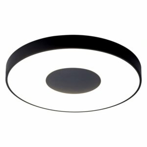 Mantra Coin LED-kattovalaisin CCT musta 65 cm