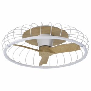 Mantra Nature LED-kattotuuletin valkoinen/puu