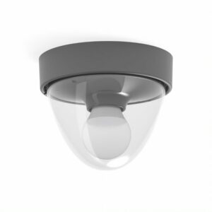 E.Lite Nook-kattovalaisin IP44 musta