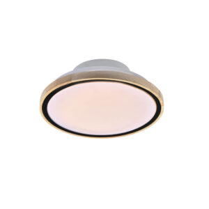 Virvatuli LED plafondi Tammi 28cm musta