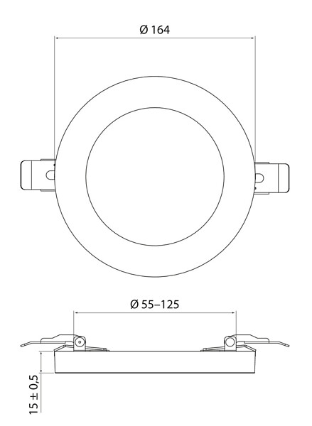 Airam Cio Multi 9W IP20 kromi - Image 3