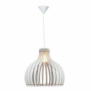 FocusLight Orsa riippuvalaisin 43 cm valkoinen