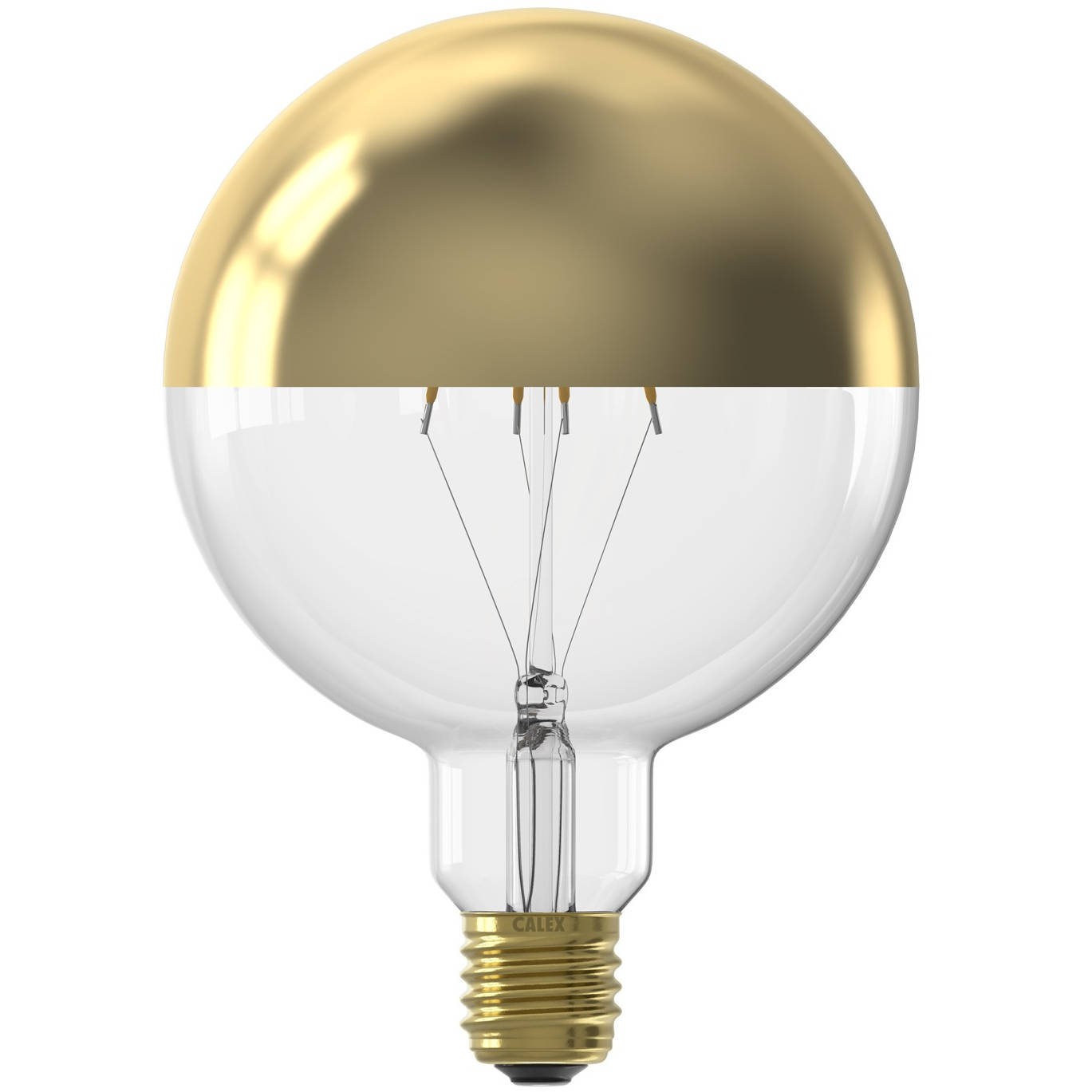 Calex Pääpeili G125 E27 LED DIM kulta