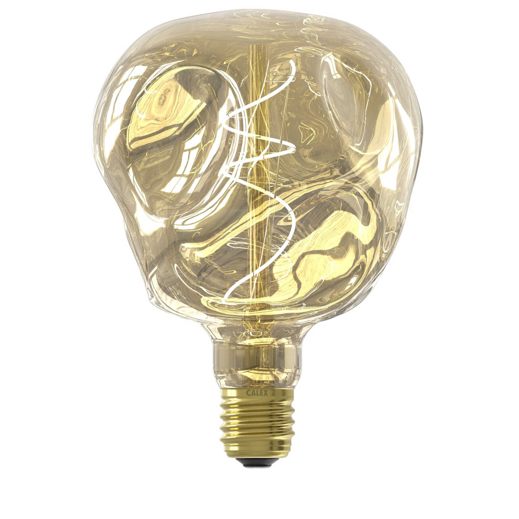 Calex Organic Neo G125 E27 LED DIM champagne