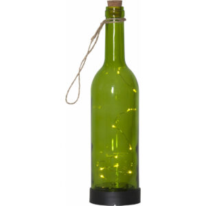 Aurinkokennovalaisin Green Bottle ulkokoriste IP44
