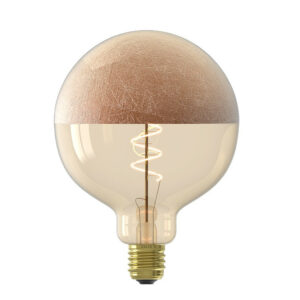 Calex Pääpeili G125 E27 LED DIM kupari