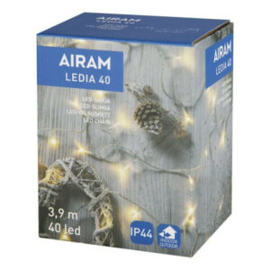 Airam Ledia 40 lämmin valkoinen kirkas johto IP44