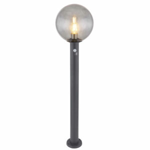 Focuslight Hedwing pylväsvalaisin 100 cm IP44 liiketunnistimella