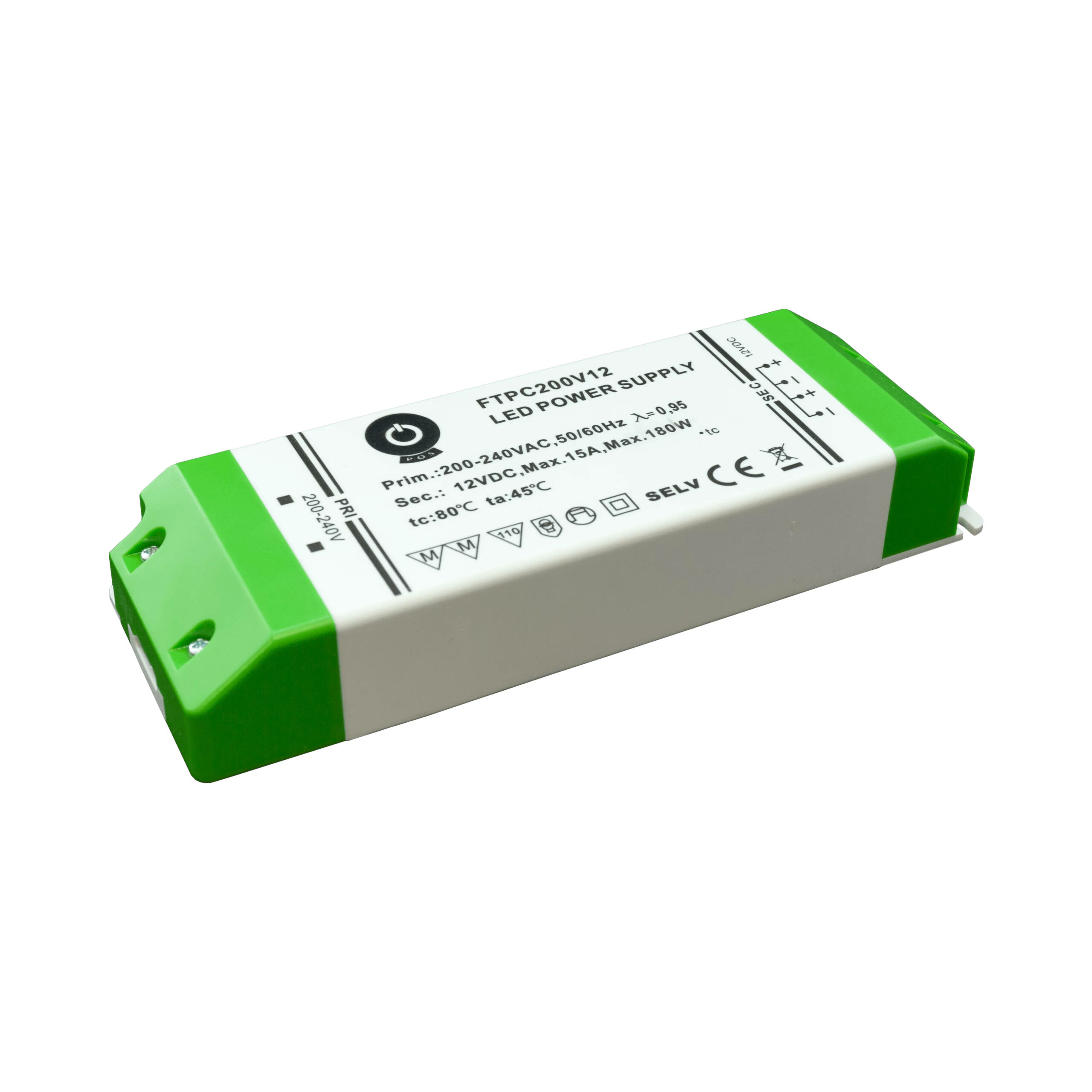 LED-muuntaja 24V 200W (IP20)