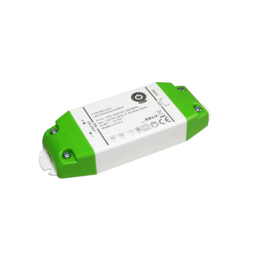 LED-muuntaja 12V, 30W (IP20)