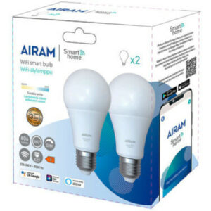 Airam Smart CCT A60 806lm E27 (2 kpl)