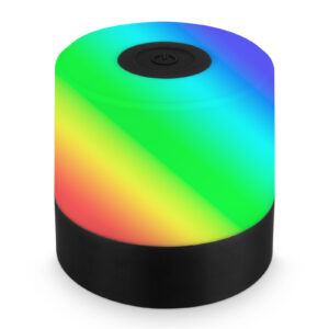 E.Lite Small ladattava pöytävalaisin musta RGB IP44