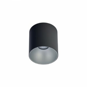 E.Lite Point Tone kattovalaisin musta/hopea