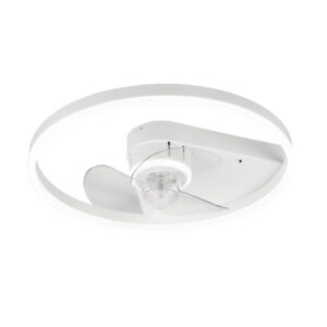 Borgholm LED-kattotuuletin 50cm 3500lm CCT valkoinen