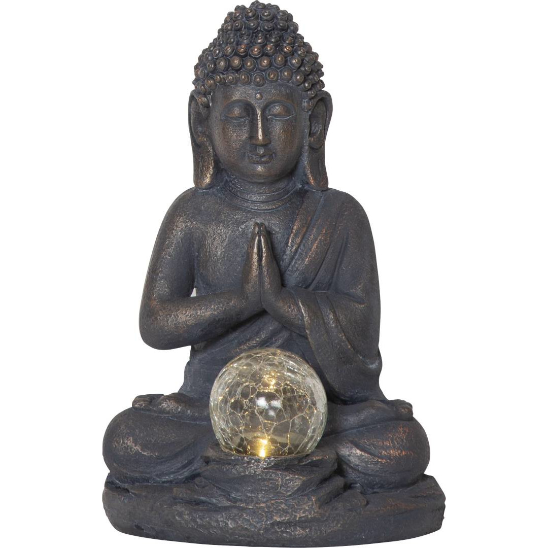 Aurinkokennovalaisin Buddha koristevalaisin