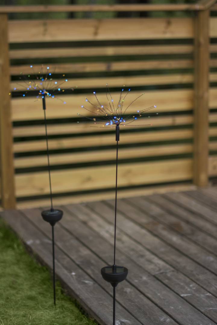 Firework Solar ulkokoriste 90 RGB - Image 5