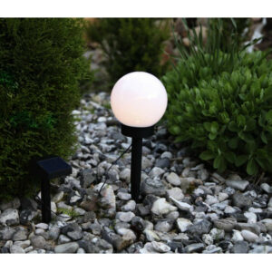 Aurinkokennovalaisin Globus pallo 15 cm