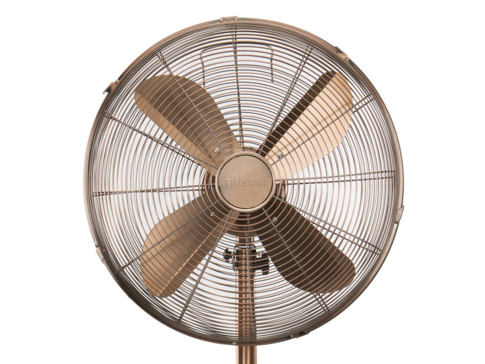 Tristar metallinen retro lattiatuuletin 40cm kupari - Image 7