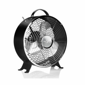 Tristar metallinen retro pöytätuuletin 25cm musta