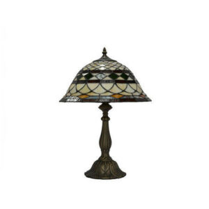Tiffany -pöytävalaisin 20cm (TL 177-20)