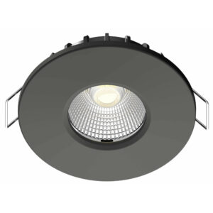 Halo LED-alasvalo musta CCT/DIM/DIP IP65