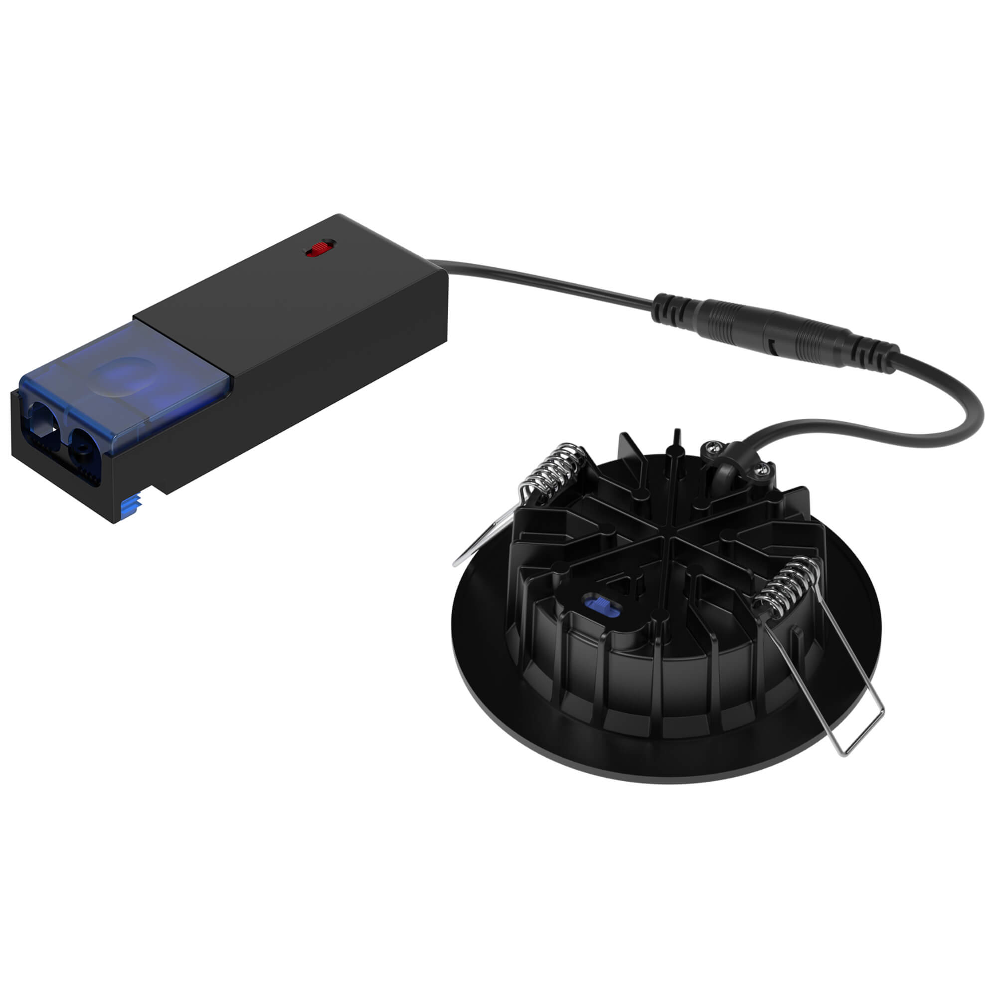 Onno LED-alasvalo musta CCT/DIM/DIP IP44 - Image 2