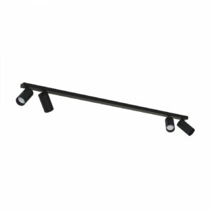 E.Lite Mono kohdevalaisin 4-os. 118 cm musta