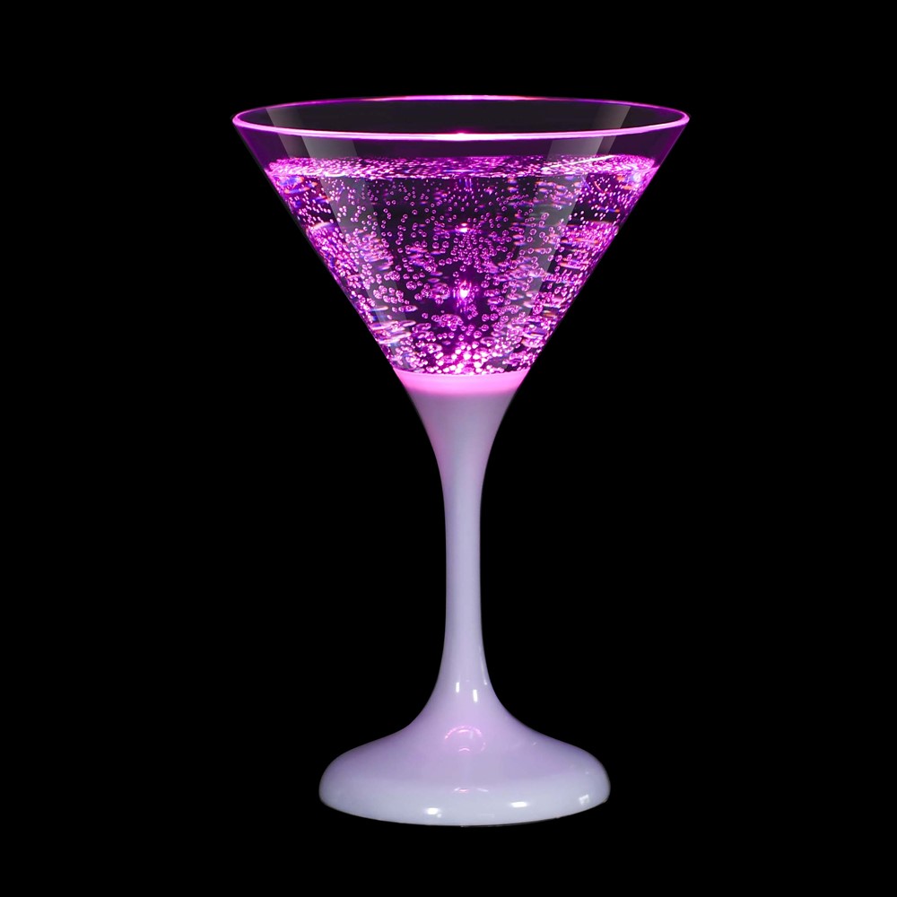 Unison Cocktaillasi valolla rosa